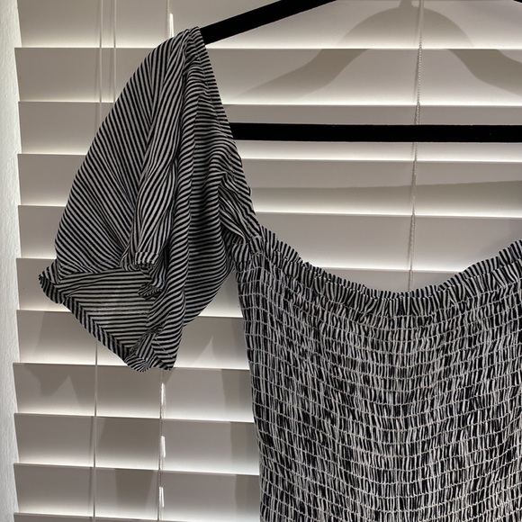 Blue Life Navy Striped Jumpsuit - Picture 4 of 5